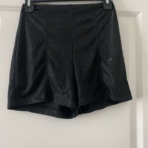 Windsor Black High Waist Shorts Sleek Athletic Style